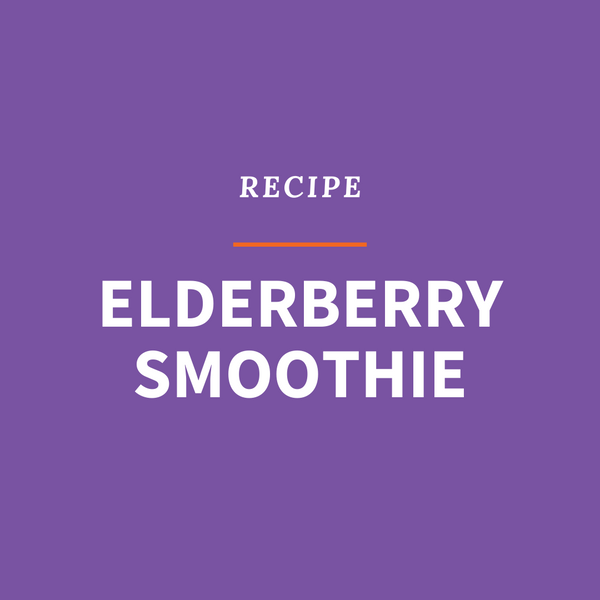 Elderberry Smoothie Recipe
