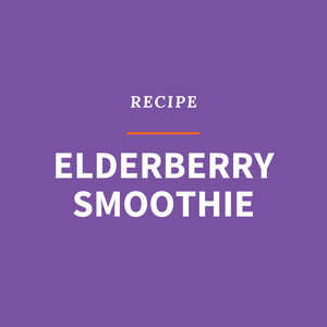 Immune Boosting Elderberry Smoothie Recipe