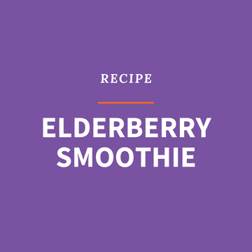 Immune Boosting Elderberry Smoothie Recipe