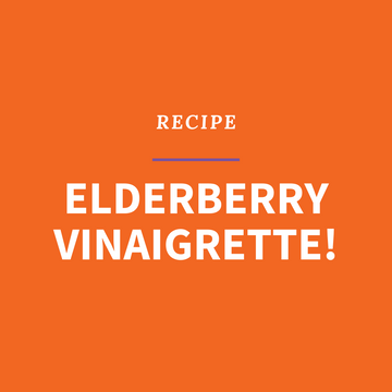 Healthy Elderberry Vinaigrette Dressing Recipe