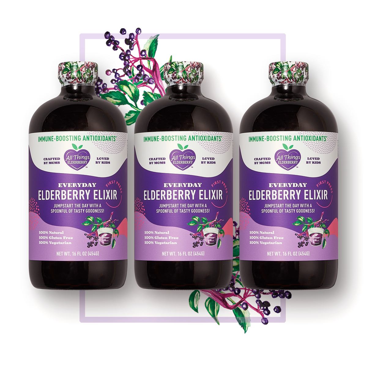 Elderberry Elixir Flu Bundle All Things Elderberry